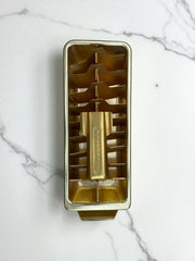 Bac à glaçon années 60-70 quickcube doré