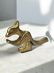 Casse noisettes écureuil en laiton