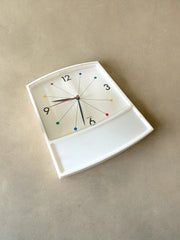 Horloge atomique vintage en plexi