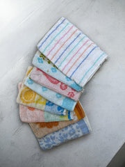 Gants de toilette vintage