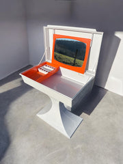 Coiffeuse vintage Flair Prisunic années 70