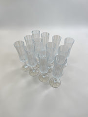 Ensemble de 48 verres en cristal