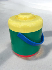 Seau à glace de style Memphis années 80