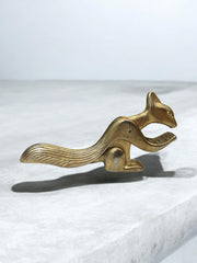 Casse noisettes écureuil en laiton