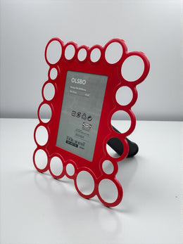 Cadre photo à poser ou accrocher pop rouge années 90/2000 ikea