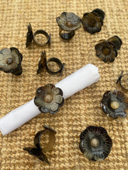 Ronds de serviettes style art déco