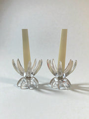 Bougeoirs Friedel Lotus années 60