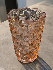 Vase rose Luminarc vintage