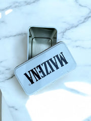 Boîte Maïzena vintage en métal