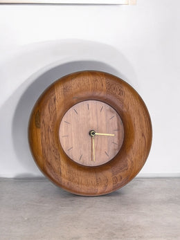 Horloge teck danoise années 60