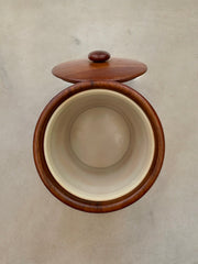 Seau à glaçons en teck