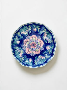 Plat sur pied céramique japonaise