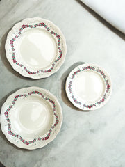 Service à fleurs 18 pièces