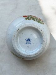 3 grands bols coquelicot