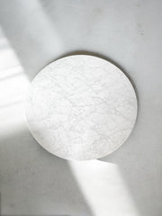 Table tulipe dans le goût de Knoll plateau en marbre