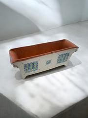 Jardinière en terre cuite émaillée