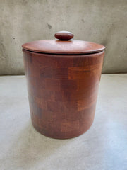 Seau à glaçons en teck