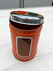 Boite à café ou à conservation orange Brabantia