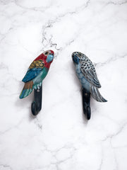 Paire de crochets perroquet