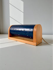 Applique murale ou lampe à poser vintage Ikea Tassa 90s « ciel étoilé »