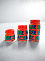 6 coquetiers Emsa vintage orange