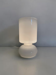 Lampe opaline blanche