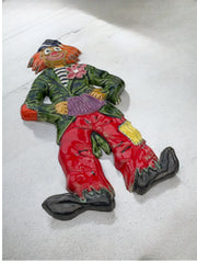 Clown à accrocher au mur