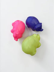 Tirelire cochon en plastique coloré