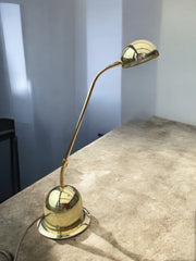 Lampe de bureau marque Massive articulée en laiton