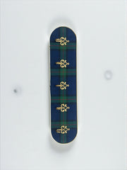 Porte manteau vintage style tartan années 60