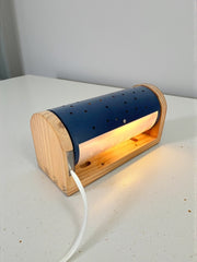 Applique murale ou lampe à poser vintage Ikea Tassa 90s « ciel étoilé »