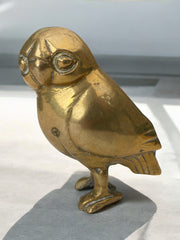 Chouette en laiton