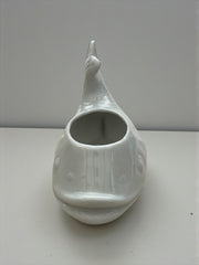 Porte éponge, savon, porte plante, vide poche poisson céramique