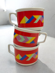 Trois tasses Tognana Vintage