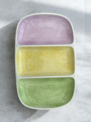 Plateau apéro coloré Giens années 60