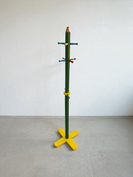 Porte manteau crayon enfant Pierre Sala années 80