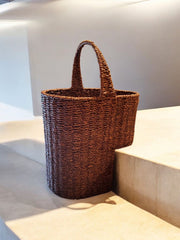 Panier d’escalier en osier