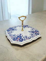 Plat à fromages ou gâteaux céramique