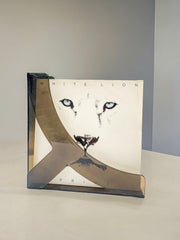 Support disque boomerang en plexiglass fumé