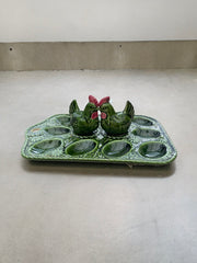 Présentoir à œufs en céramique