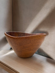 Saladier teck scandinave années 60