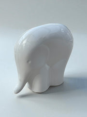 Éléphant en céramique style Sgrafo