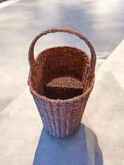 Panier d’escalier en osier