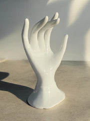 Main en céramique, porte bijoux ou décorative