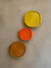 Trio de Tupperware