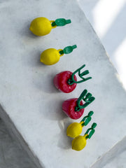 Poids de nappe vintage fruits