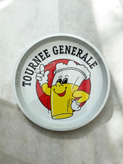 Plateau en métal tournée générale