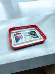 Petit plateau Coca Cola vintage années 60/70