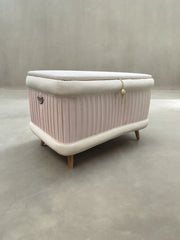 Coffre pieds compas années 60