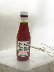 Téléphone bouteille de ketchup Heinz années 80 pop art